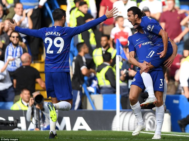 Cận cảnh Chelsea thắng kịch tính ở trận 'đại chiến' với Arsenal