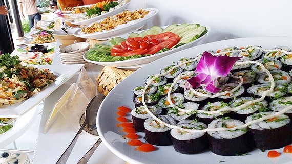 Week of vegetarian food opens in Dam Sen Park