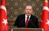 Tổng thống Erdogan tiếp tục được bầu làm chủ tịch AKP cầm quyền