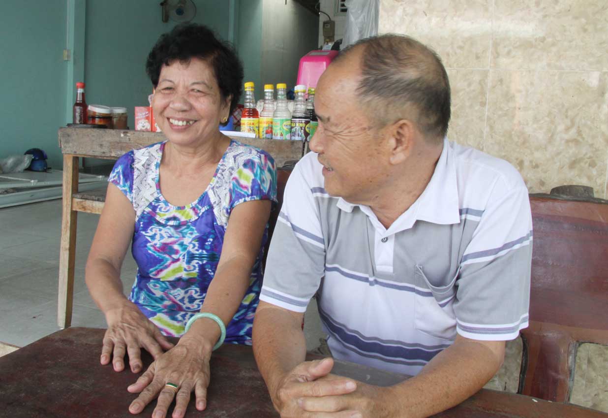 Gia đình bà Trần Thị Ngọc Cúc cải thiện về kinh tế