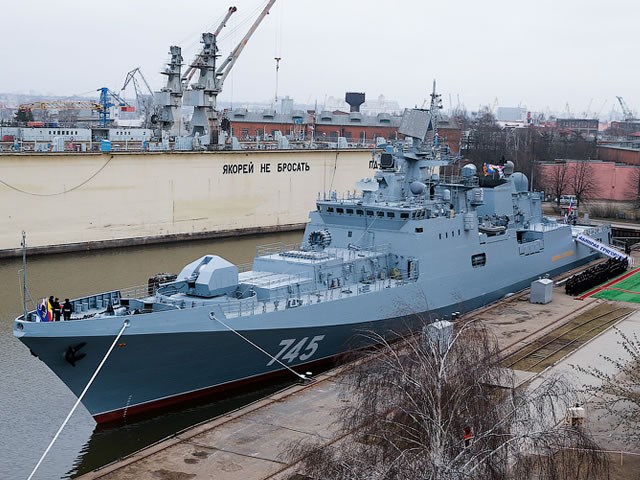Tàu khu trục Đô đốc Grigorovich của Nga. (Nguồn: Navy Recognition)