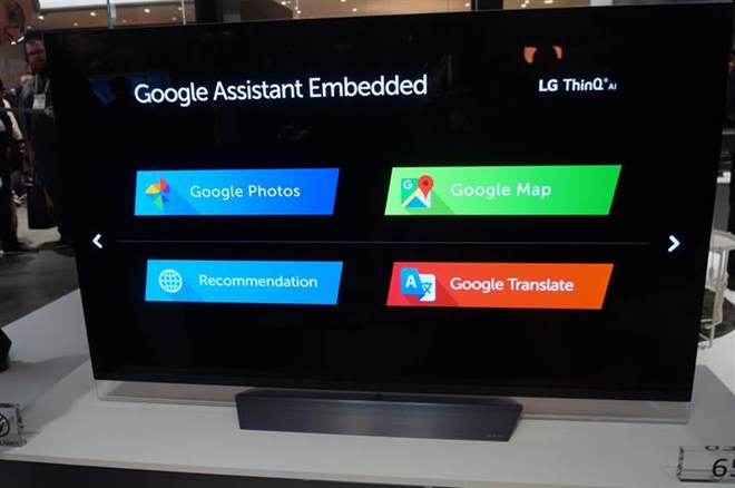 LG sẽ cài đặt trợ lý ảo Google Assistant trên các mẫu tivi thông minh Ảnh minh họa. (Nguồn: hiddenwires.co.uk)