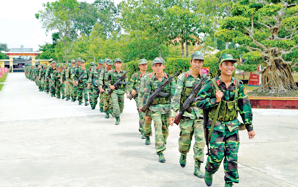 Viết tiếp truyền thống anh hùng Cán bộ, chiến sĩ Tiểu đoàn 1 tổ chức hành quân, luyện tập nâng cao khả năng sẵn sàng chiến đấu trong mọi tình huống