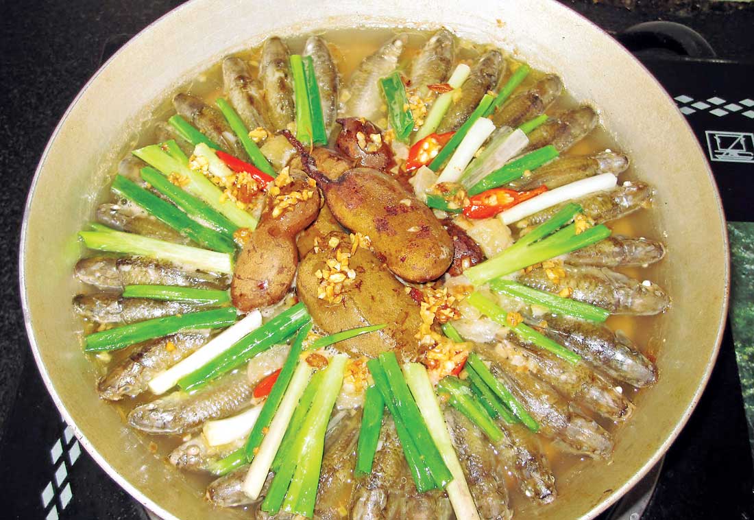 Nước về rồi thưởng thức cá linh thôi! Cá linh kho