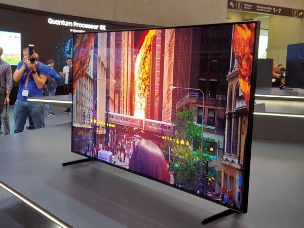 Mẫu TV 8K QLED của Samsung. (Nguồn: techradar.com)