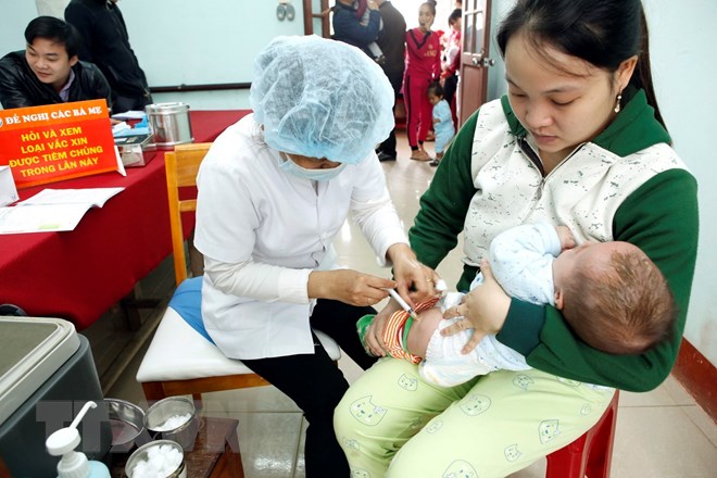 Bước tiến mới trong sản xuất vắcxin “made in Việt Nam” Ảnh minh họa. (Nguồn: TTXVN)