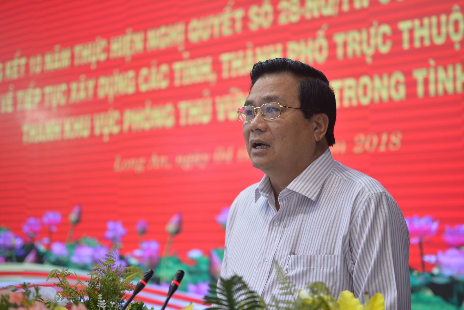 Long An: Phát triển kinh tế-xã hội gắn với tăng cường quốc phòng, an ninh
