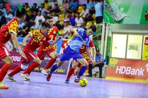 Giải futsal HDBank VĐQG 2018: Sanatech Sanest Khánh Hòa thắng Cao Bằng