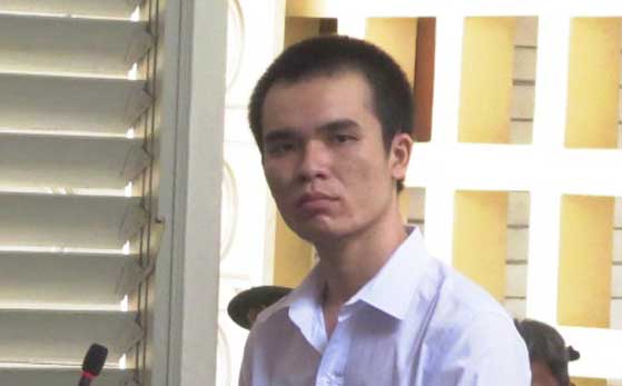 Bị cáo Phan Tấn Đạt tại phiên tòa xét xử