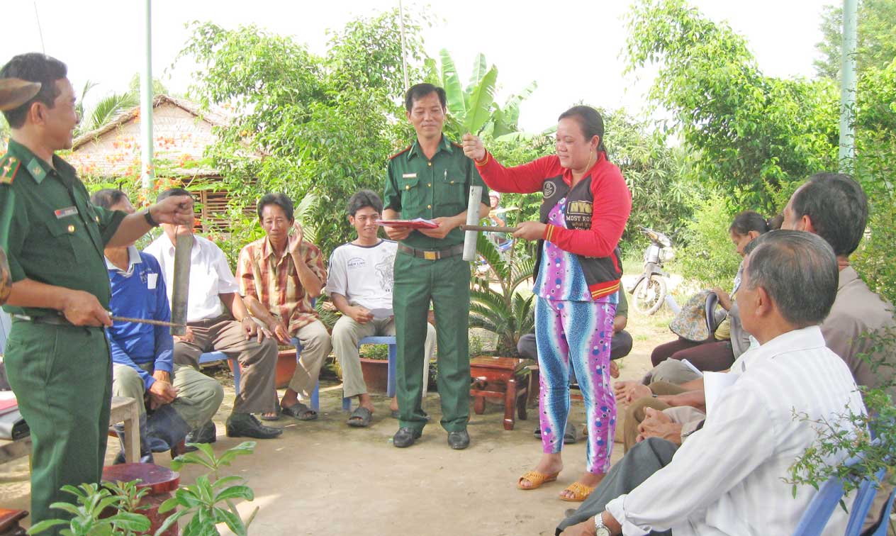 Hiện nay, mô hình Tiếng kẻng vùng biên đã được thực hiện tại 44 ấp biên giới