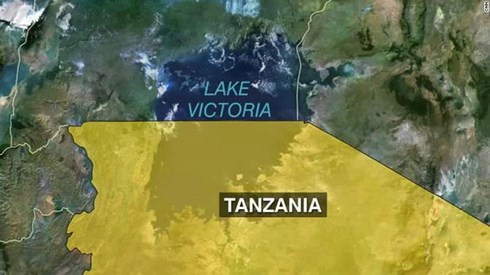 Hồ Victoria, Tanzania- nơi xảy ra vụ chìm phà làm 183 người thiệt mạng. (Ảnh minh họa: KT)