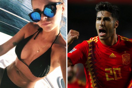 Asensio có một cô bạn gái cũ vô cùng nóng bỏng