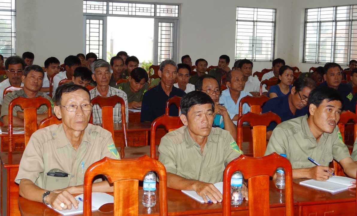 Tập huấn, bồi dưỡng nghiệp vụ cho lực lượng nòng cốt trên địa bàn huyện Thủ Thừa