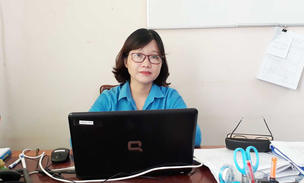 Phó Chủ tịch Liên đoàn Lao động tỉnh - Phạm Thị Quyên