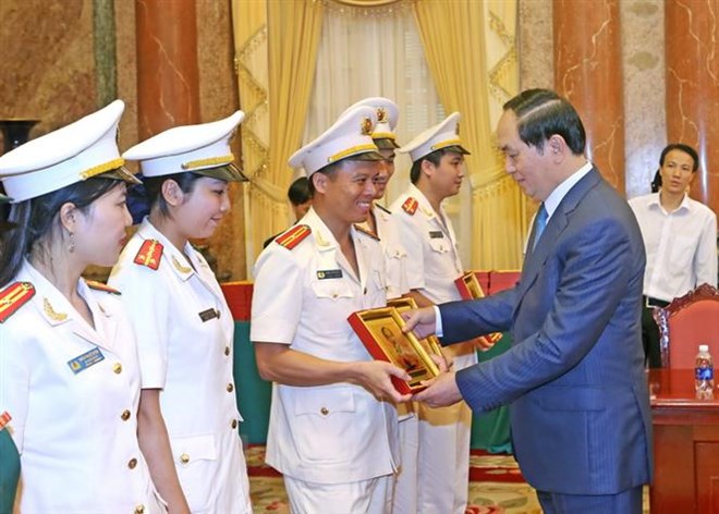 Chủ tịch nước Trần Đại Quang với sự nghiệp bảo vệ an ninh, trật tự