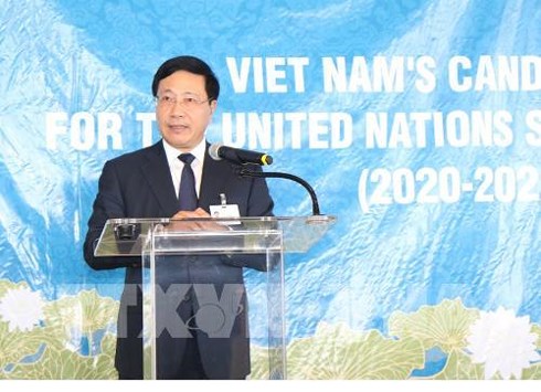 Vận động ủng hộ Việt Nam ứng cử ủy viên không thường trực HĐBA LHQ