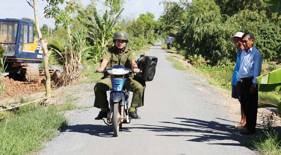 Hiệu quả từ mô hình Tiếng loa an ninh, trật tự Mô hình tiếng loa ANTT góp phần kéo giảm tội phạm