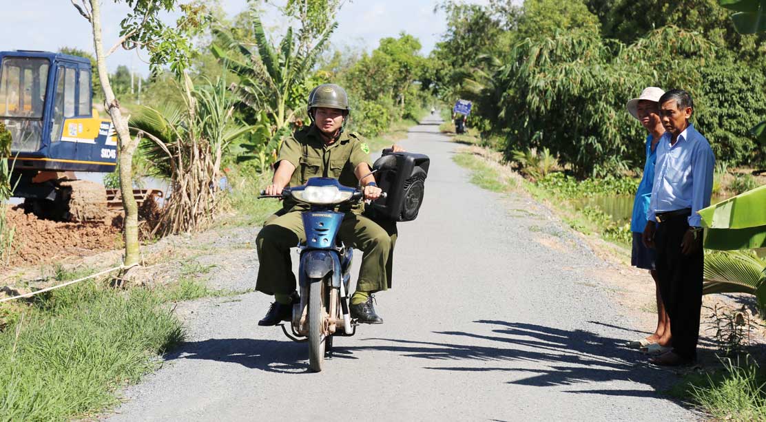 Mô hình tiếng loa ANTT góp phần kéo giảm tội phạm