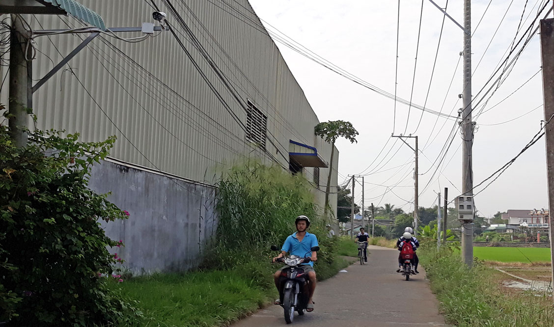 Tính đến nay, xã Nhị Thành lắp đặt được 32 mắt camera an ninh, góp phần bảo đảm an ninh, trật tự tại địa phương