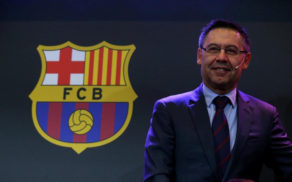 Chủ tịch Barca - Bartomeu