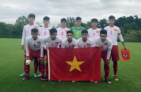 U17 Việt Nam thất bại trước U17 Thái Lan ở Jenesys 2018