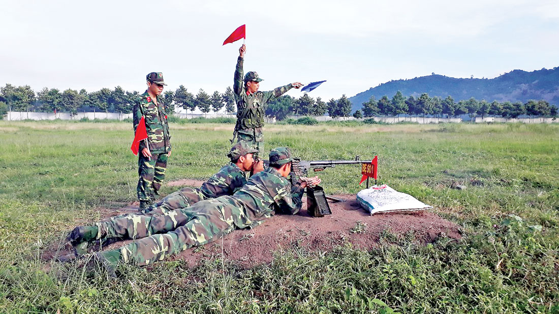 Lực lượng vũ trang không ngừng nâng cao chất lượng huấn luyện sẵn sàng chiến đấu