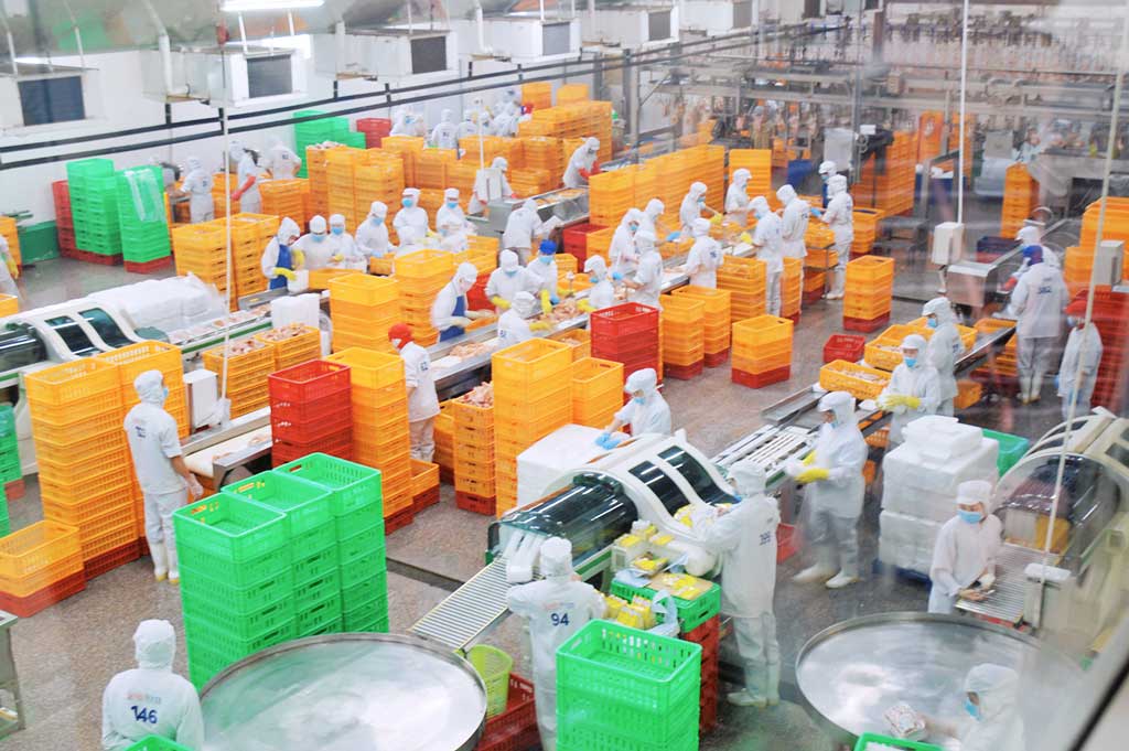 Doanh nghiệp, doanh nhân là động lực trong phát triển kinh tế - xã hội Hoạt động sản xuất của Công ty TNHH San Hà