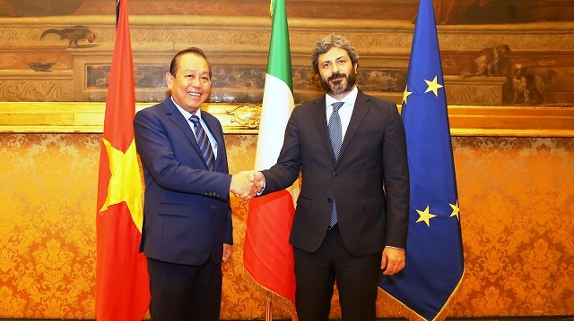Vietnam calls on Italian parliament to back early ratification of EVFTA