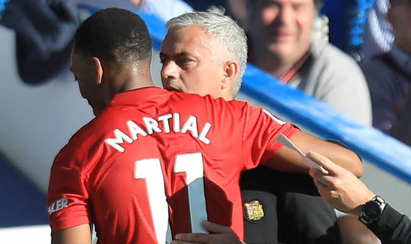 Mối quan hệ giữa Mourinho và Martial đã được cải thiện