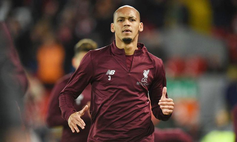 Fabinho hiếm khi được chơi bóng ở Liverpool