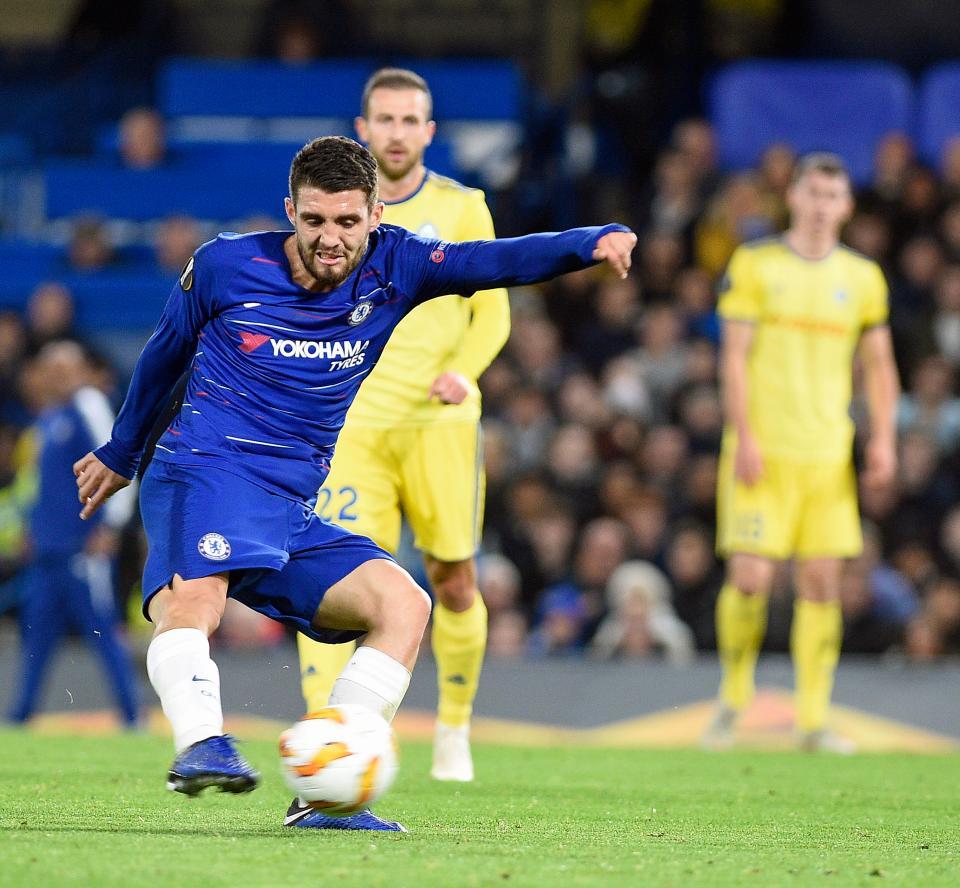 Kovacic thường xuyên được ra sân ở Chelsea