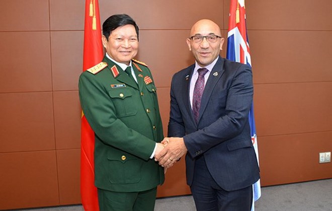 Bước phát triển mới trong quan hệ quốc phòng Việt Nam-New Zealand