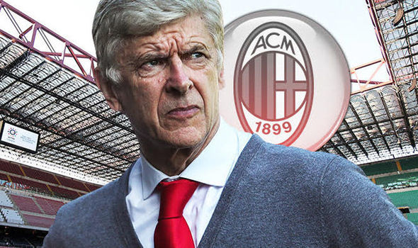 AC Milan đang tính mời về HLV Wenger