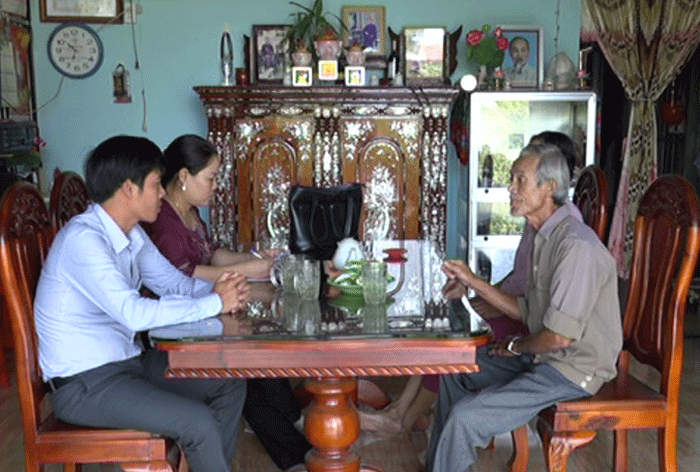 Bên trong ngôi nhà khang trang của ông Trần Minh Châu