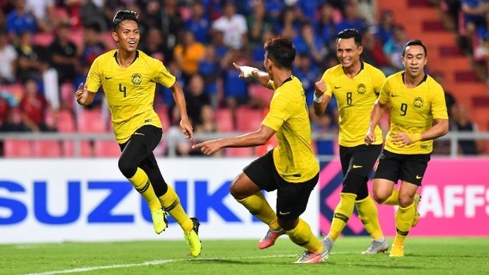 Các cầu thủ Malaysia chưa hết lâng lâng vì loại được Thái Lan, trong tình cảnh tưởng như không thể