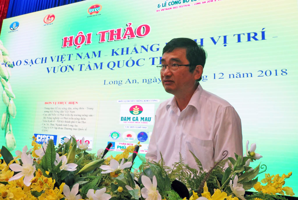Tìm giải pháp thúc đẩy mục tiêu “Gạo sạch Việt Nam - khẳng định vị trí - vươn tầm quốc tế”