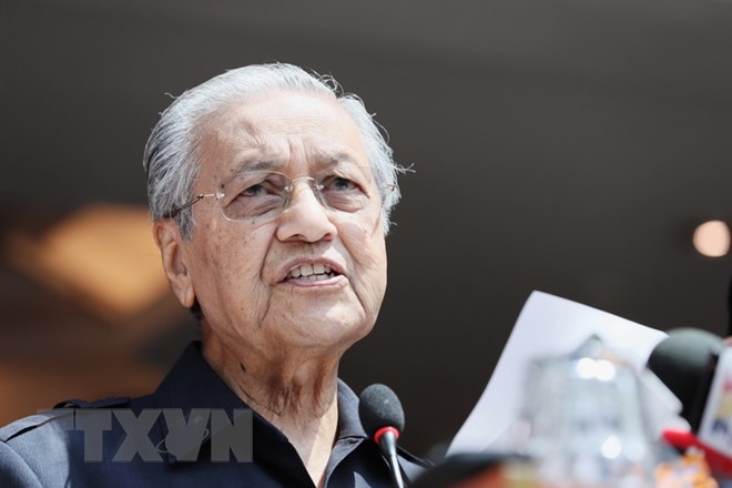 Thủ tướng Malaysia Mahathir Mohamad. (Nguồn: THX/TTXVN)