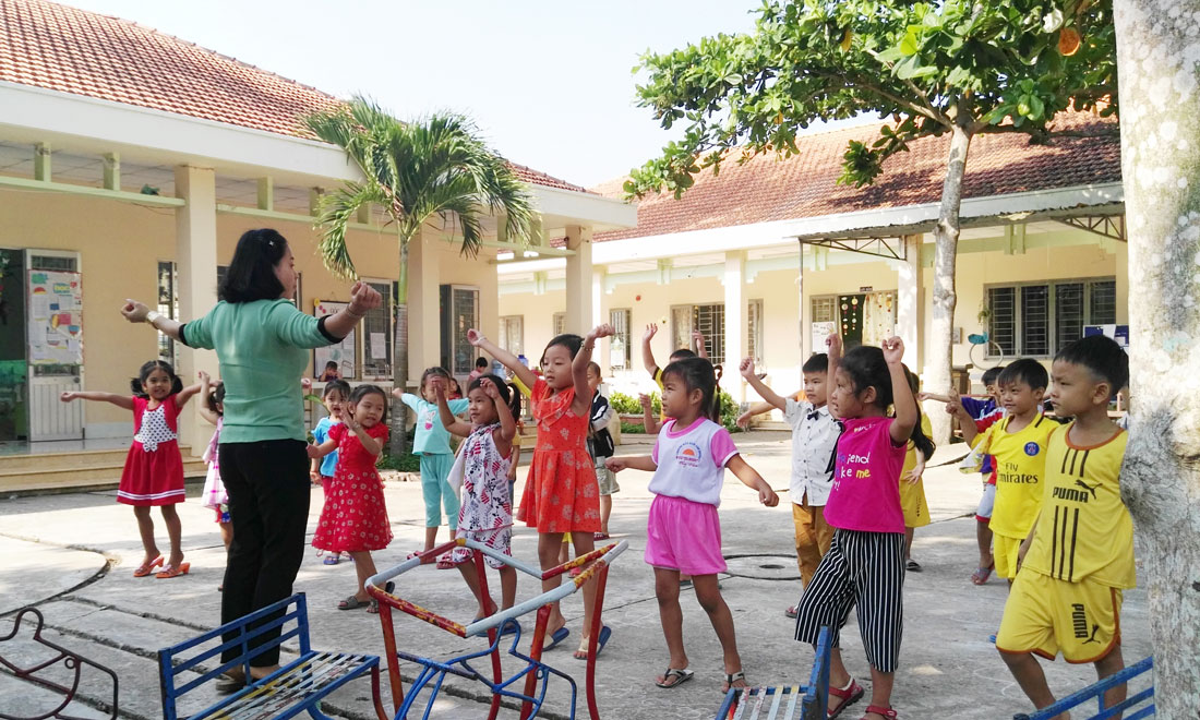 Trường học được đầu tư đạt chuẩn giúp xã Thạnh Trị “về đích” xã văn hóa trong năm 2018