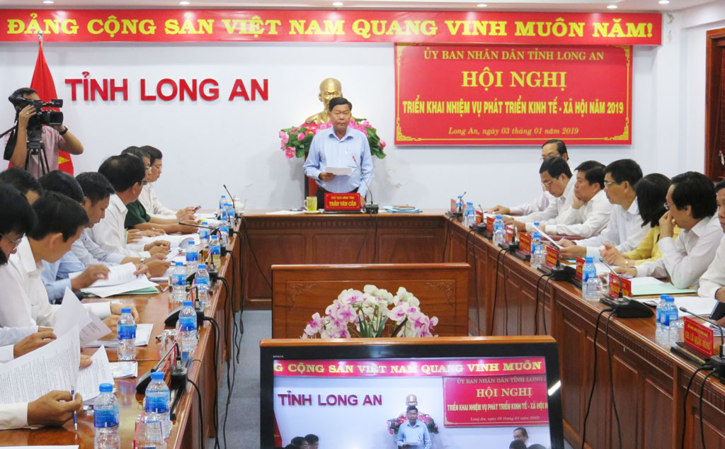 Năm 2019, Long An phấn đấu tốc độ tăng trưởng kinh tế (GRDP) đạt 9,6%