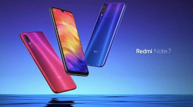 Mẫu điện thoại Redmi Note 7. (Nguồn: The Indian Express)