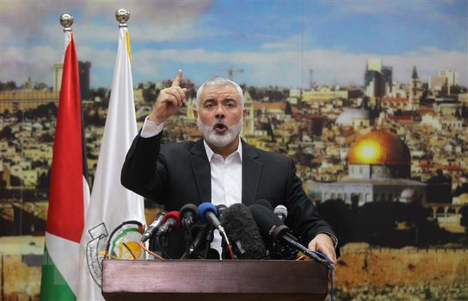 Thủ lĩnh phong trào Hamas Ismail Haniya. (Ảnh: AFP/TTXVN)