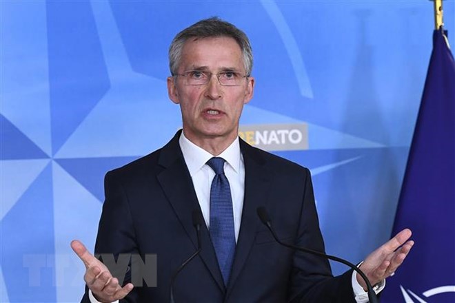 Tổng thư ký NATO Jens Stoltenberg. (Ảnh: AFP/TTXVN)