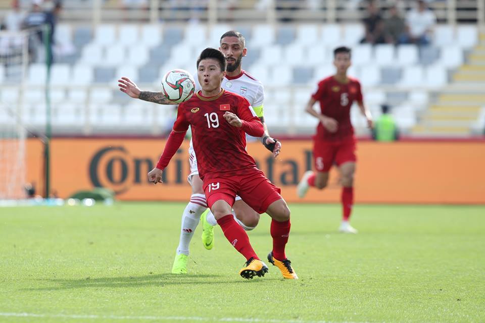 Tuyển Việt Nam vẫn còn cơ hội đi tiếp ở Asian Cup 2019. Ảnh: Nam Hải