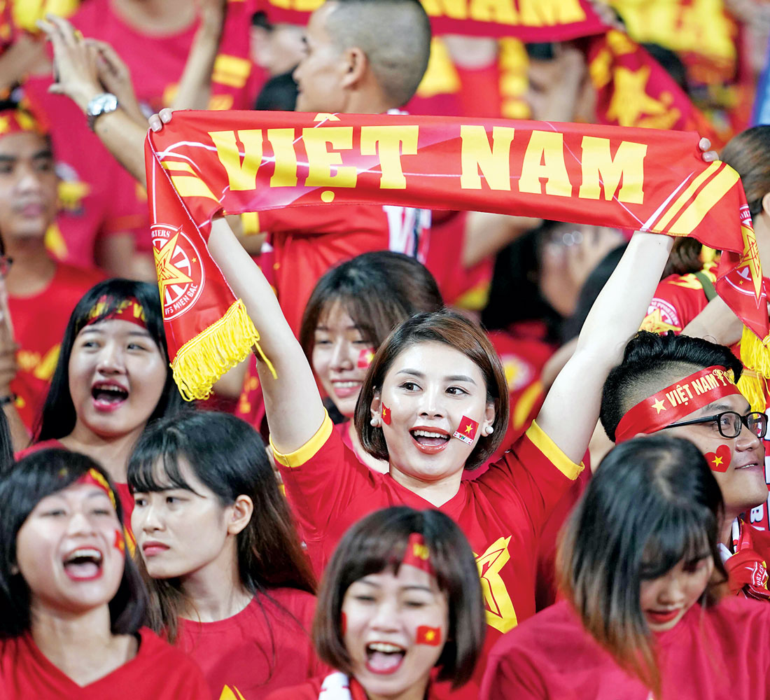 Những thành tích của đội tuyển bóng đá Việt Nam làm nức lòng người hâm mộ