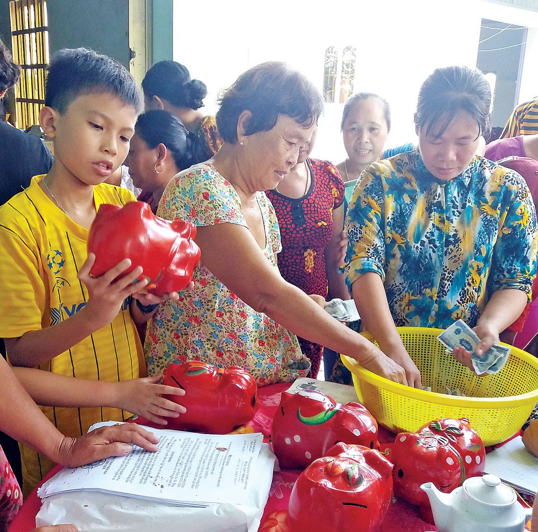 Nuôi heo đất khuyến học đang ngày càng lan tỏa