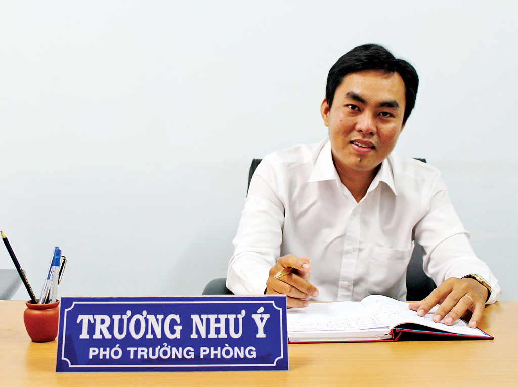 Anh Trương Như Ý, từng là du học sinh tại Anh, hiện công tác tại Sở Khoa học và Công nghệ