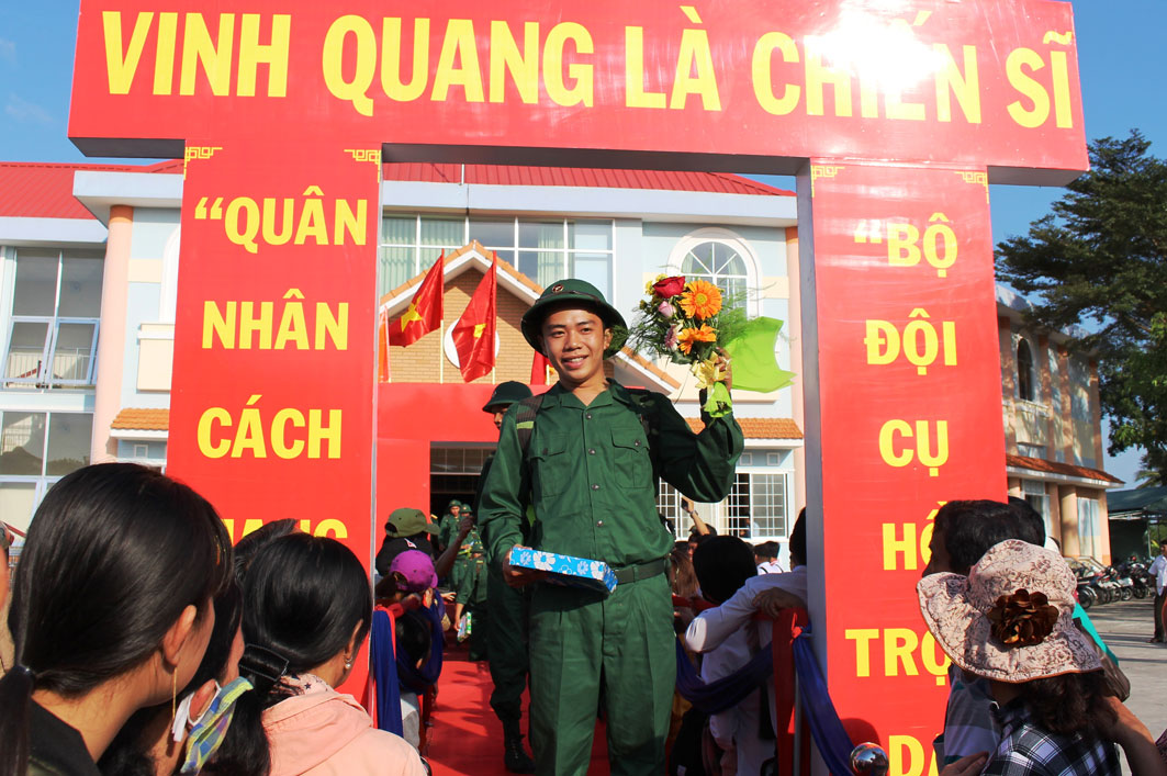 Đa dạng hình thức hỗ trợ cho quân nhân xuất ngũ Thanh niên tình nguyện lên đường nhập ngũ sẽ được hỗ trợ việc làm phù hợp sau khi xuất ngũ