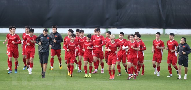 Asian Cup 2019: Tuyển Việt Nam tích cực chuẩn bị cho trận gặp Jordan