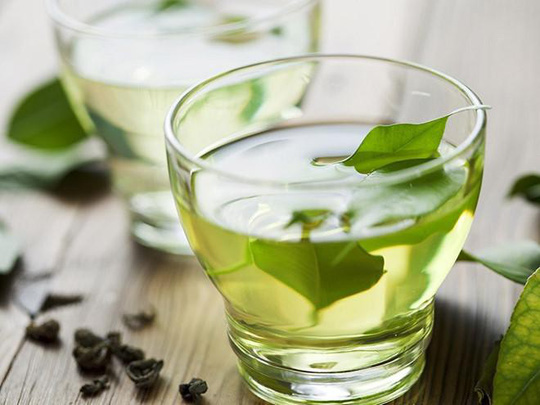 Trong trà xanh có chứa chất oxy hóa giúp ngăn ngừa sự lão hóa của làn da - Ảnh minh họa: Internet