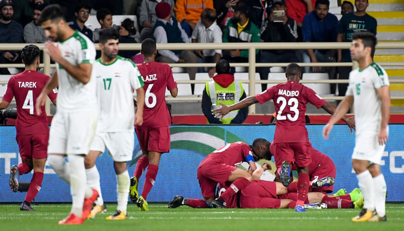 Qatar là đội cuối cùng vào tứ kết. Ảnh: AFC